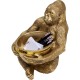 Peça decorativa Holding Bowl Dourada