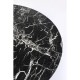 Table Veneto marbre noir Ø110cm