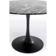 Table Veneto marbre noir Ø110cm