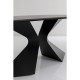 Table Gloria noir ceramique 200x100