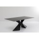 Table Gloria noir ceramique 200x100