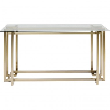 Console Clara doré 145x76cm