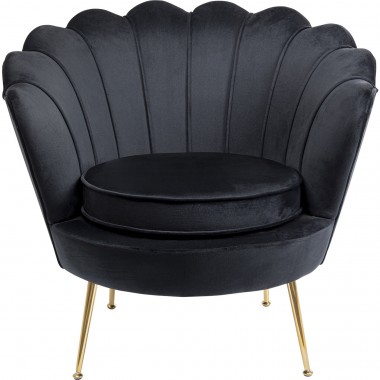 Fauteuil Water Lily noir