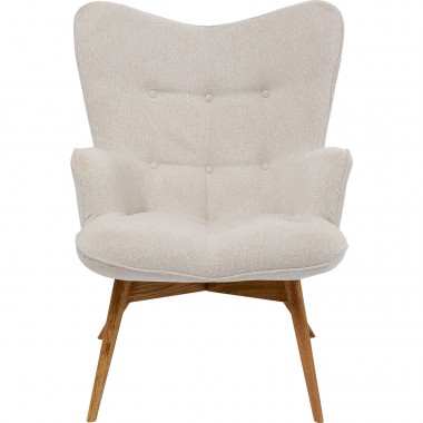 Fauteuil Vicky crème