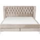 Lit boxspring Benito Moon crème 180x200