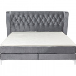 Cama Boxspring Benito Moon Grey 180x200 cm