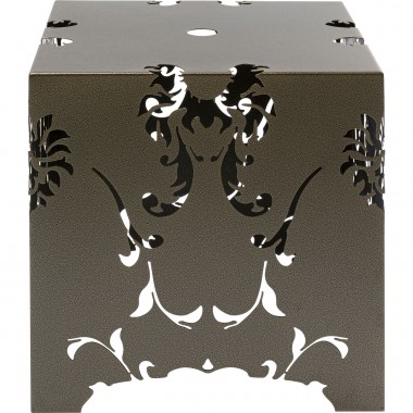 Table d appoint Cubo Manifattura bronze 42x42