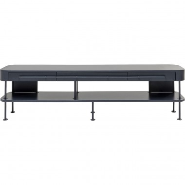 Meuble TV Montieri anthracite 160x47cm