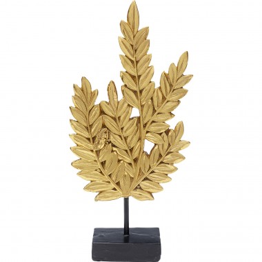 Objet décoratif Leaves doré 30cm