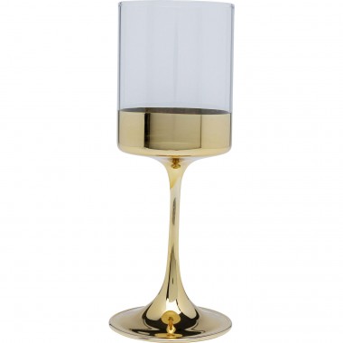 Verre à vin Electra doré