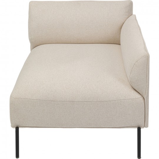 Petit angle droite Element Chiara crème 76cm