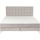 Lit boxspring Benito Star crème 160x200