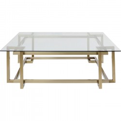 Mesa de centro Clara Gold 120x120