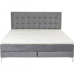 Lit boxspring Benito Star gris 180x200