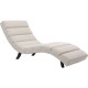 Chaise longue Balou crème 190cm