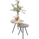 Table d appoint Blooming Leaves (2/Set)