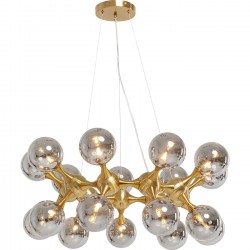 Candeeiro de Tecto Atomic Balls Brass 74 cm Ø