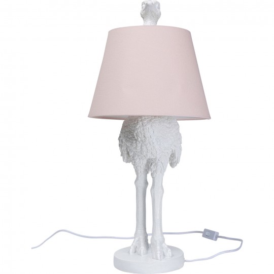 Lampe à poser Animal Ostrich blanc 66cm