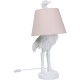Lampe à poser Animal Ostrich blanc 66cm