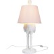 Lampe à poser Animal Ostrich blanc 66cm