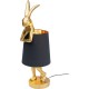 Lampe à poser Animal Rabbit doré/noir 68cm