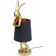 Lampe à poser Animal Rabbit doré/noir 68cm