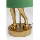 Lampe à poser Animal Rabbit doré/vert 68cm