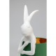 Lampe à poser Animal Rabbit blanc/vert 68cm