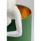 Lampe à poser Animal Rabbit blanc/vert 68cm