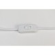 Lampe à poser Animal Rabbit blanc/vert 68cm