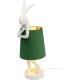 Lampe à poser Animal Rabbit blanc/vert 68cm