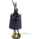 Lampe à poser Animal Rabbit noir 68cm