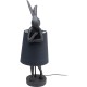 Lampe à poser Animal Rabbit noir 68cm