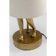Lampe à poser Animal Rabbit doré/blanc 50cm