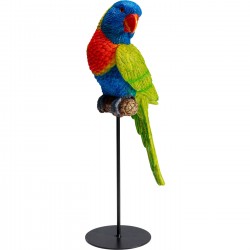 Peça decorativa Parrot Verde 36 cm