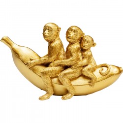 Peça decorativa Banana Ride 12 cm
