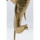 Bougeoir Elephant Head doré 49cm