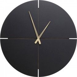 Relógio de parede Andrea Preto 60 cm Ø