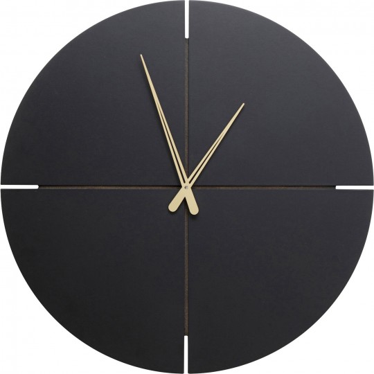 Horloge murale Andrea noir Ø60cm