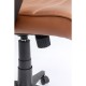Chaise de bureau pivotante Labora marron