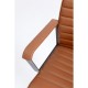 Chaise de bureau pivotante Labora marron