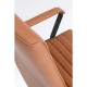 Chaise de bureau pivotante Labora marron