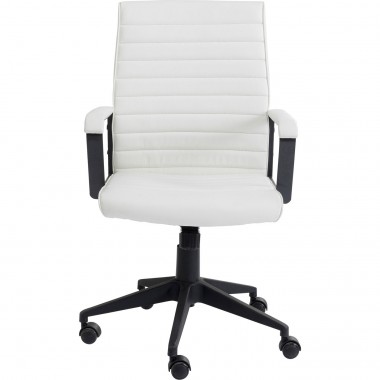 Chaise de bureau pivotante Labora blanc