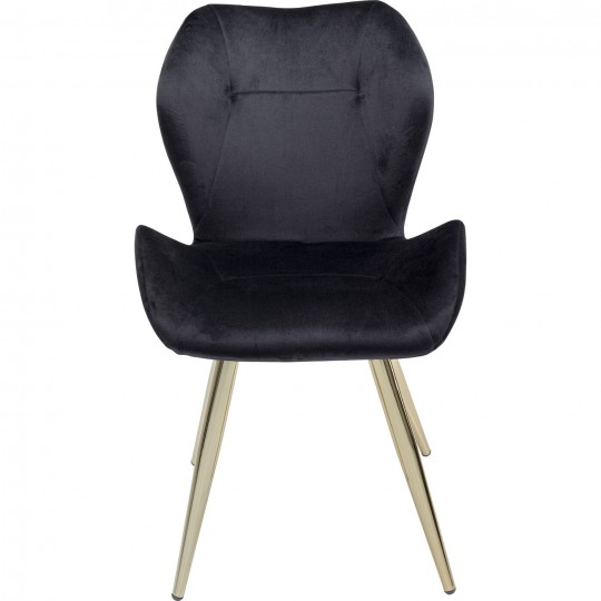 Chaise Viva noir