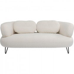 Canapé Peppo 2-places blanc 182cm