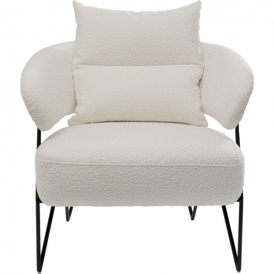 Fauteuil Peppo blanc