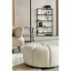 Pouf Peppo Lounge blanc Ø76cm
