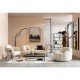 Fauteuil pivotant Peppo Lounge blanc