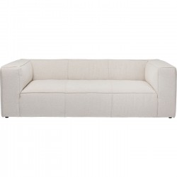 Sofá 3 lugares Cubetto Creme 220 cm