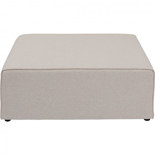 Infinity Elements pouf crème 68x100cm